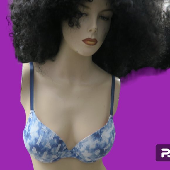 PINK Victoria's Secret wear everywhere push up bra "pink, p" everywhere 32B - Picture 7 of 7